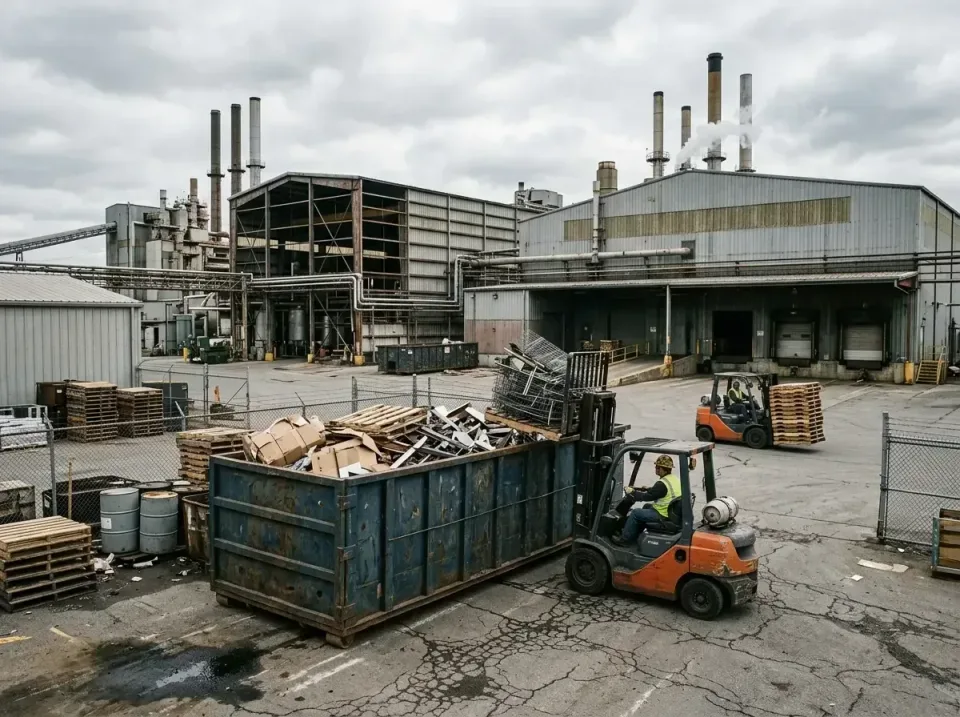 industrial-factory-scrap-conta-003 — frequently asked questions, Cheap Roll-off Dumpster Rentals in San Carlos Park, FL